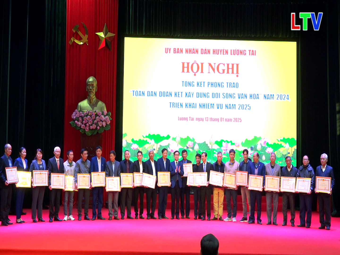 LƯƠNG TÀI TRIỂN KHAI PHONG TRÀO TOÀN DÂN ĐOÀN KẾT XÂY DỰNG ĐSVH NĂM 2025