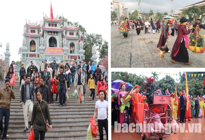 Nhiều lễ hội truyền thống trên địa bàn thành phố Bắc Ninh được tổ chức trong mùa xuân.