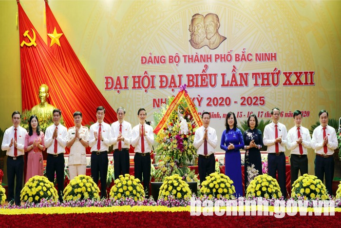 Đại hội đại biểu Đảng bộ thành phố Bắc Ninh lần thứ XXII