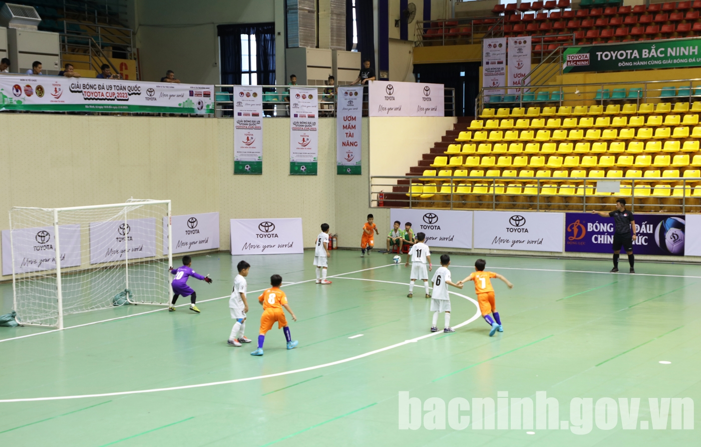U9 Bắc Ninh chính thức đoạt vé vào tứ kết Giải bóng đá U9 toàn quốc