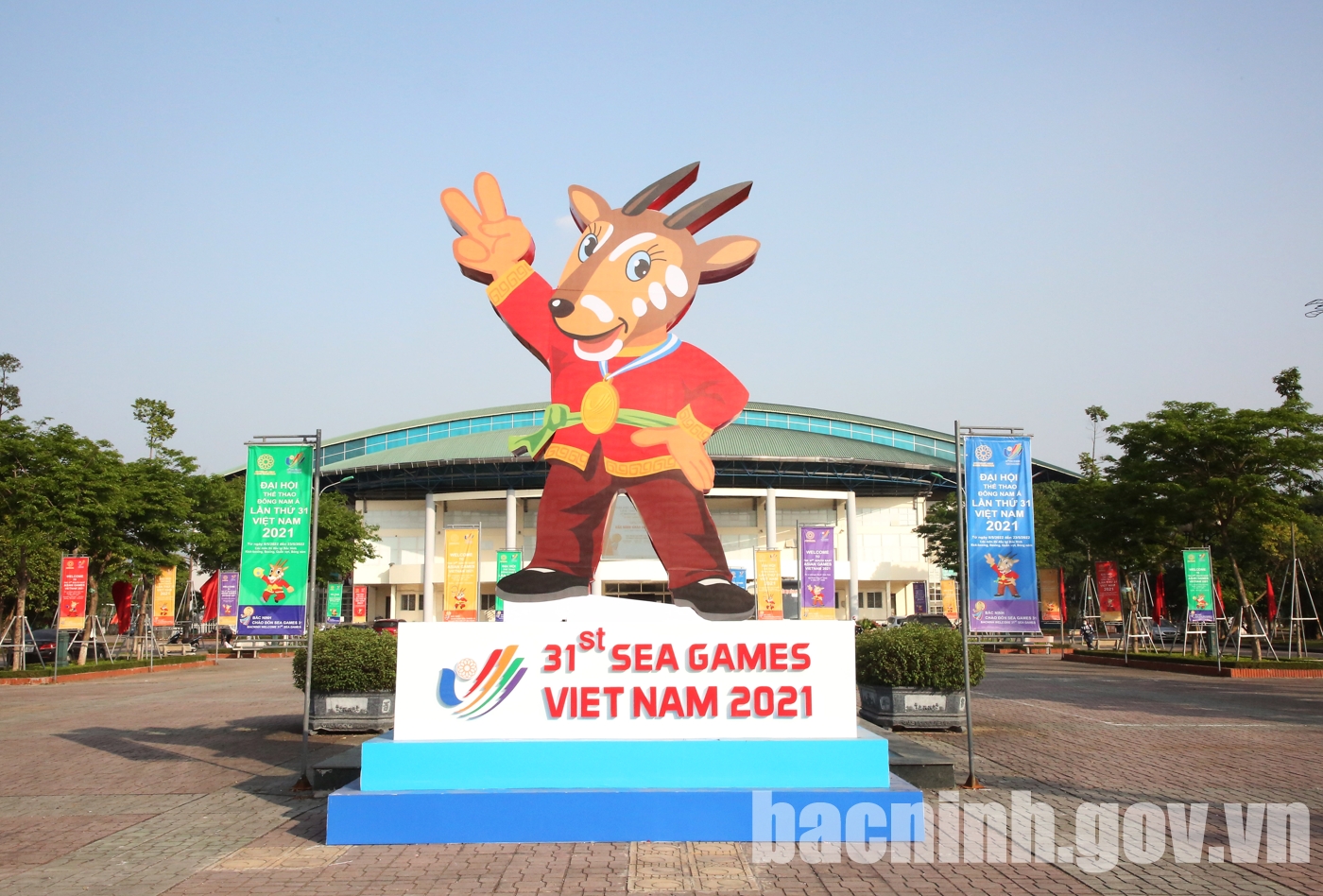 Bắc Ninh rộn ràng không khí chào đón SEA Games 31