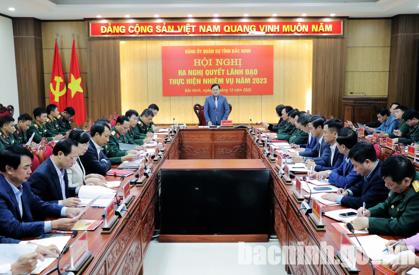 Đảng ủy Quân sự tỉnh Bắc Ninh triển khai nhiệm vụ năm 2023