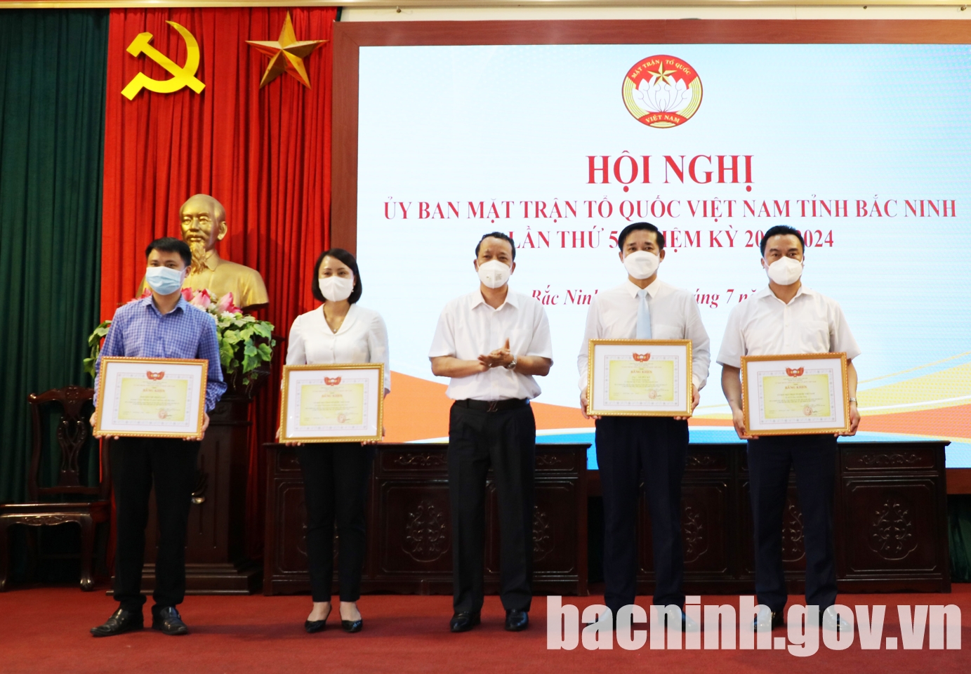 Hội nghị Ủy ban MTTQ Việt Nam tỉnh Bắc Ninh lần thứ 5, nhiệm kỳ 2019 -2024
