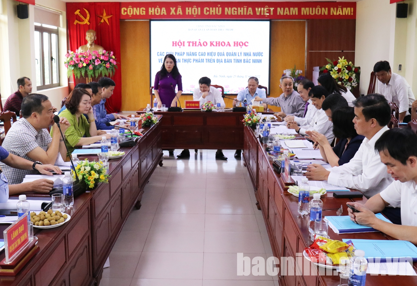 Hội thảo khoa học “Các giải pháp nâng cao hiệu quả quản lý Nhà nước về ATTP trên địa bàn tỉnh Bắc Ninh”