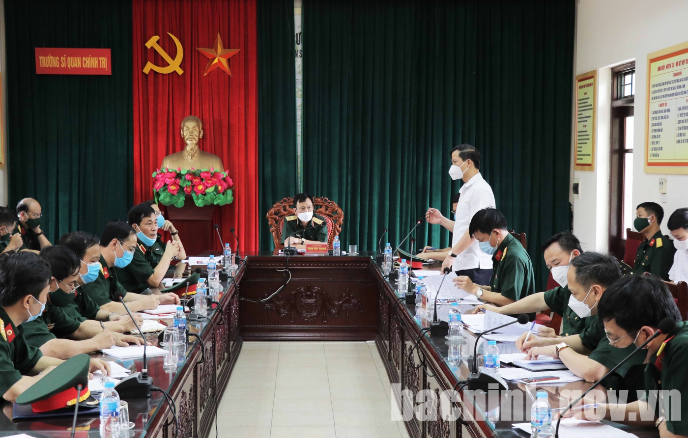 Bộ Quốc phòng triển khai Bệnh viện dã chiến truyền nhiễm số 1 tại tỉnh Bắc Ninh