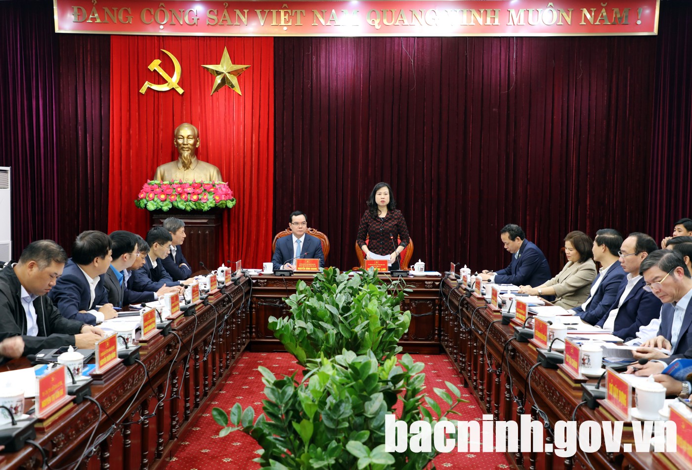 Chủ tịch Tổng Liên đoàn Lao động Việt Nam làm việc tại Bắc Ninh