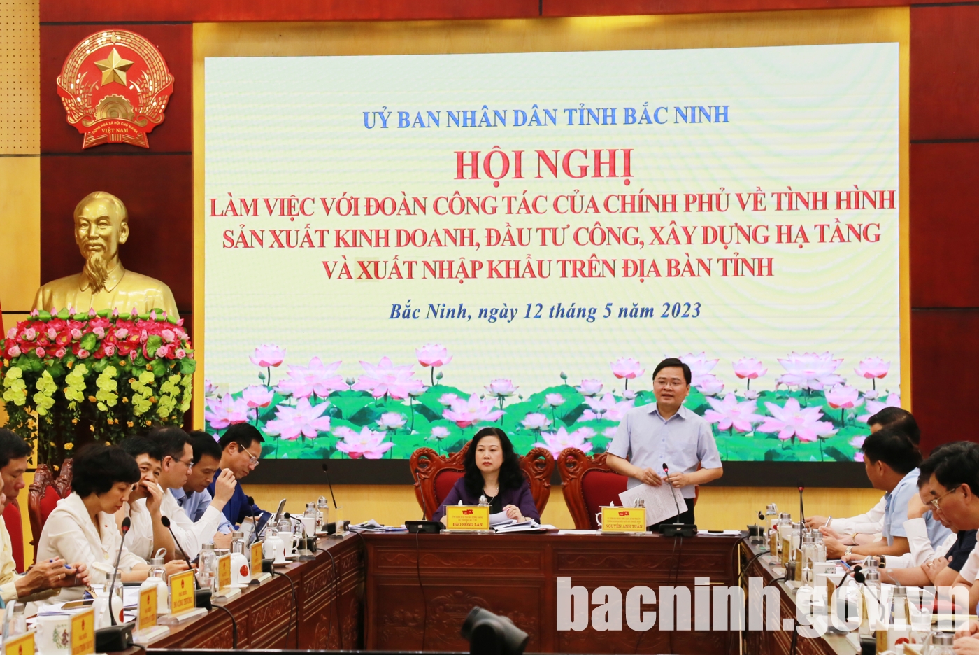 Đoàn công tác của Chính phủ làm việc tại tỉnh Bắc Ninh