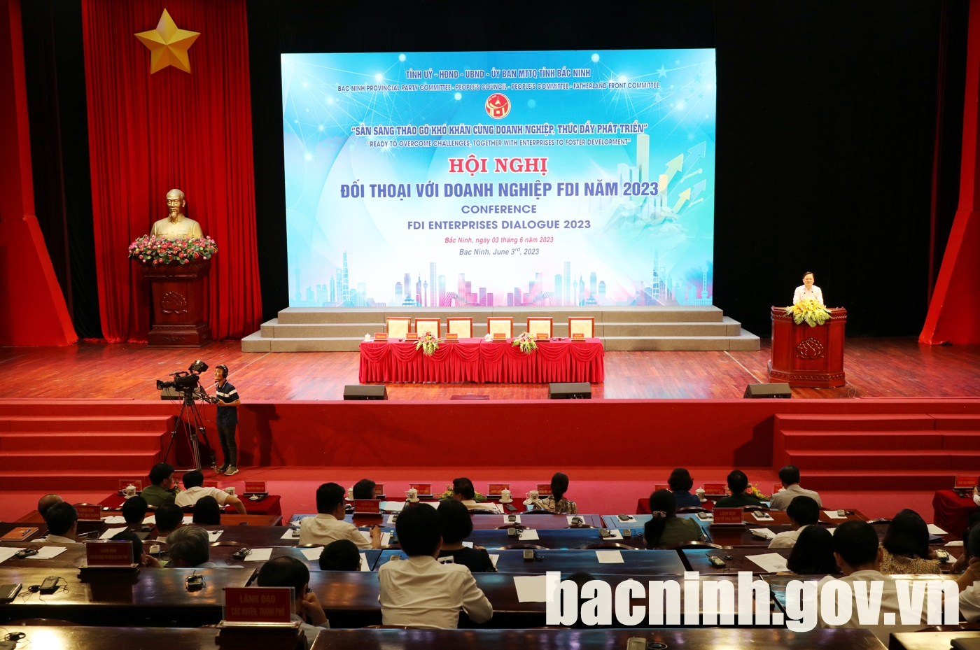 Tỉnh Bắc Ninh đối thoại, tháo gỡ khó khăn cho hơn 300 doanh nghiệp FDI