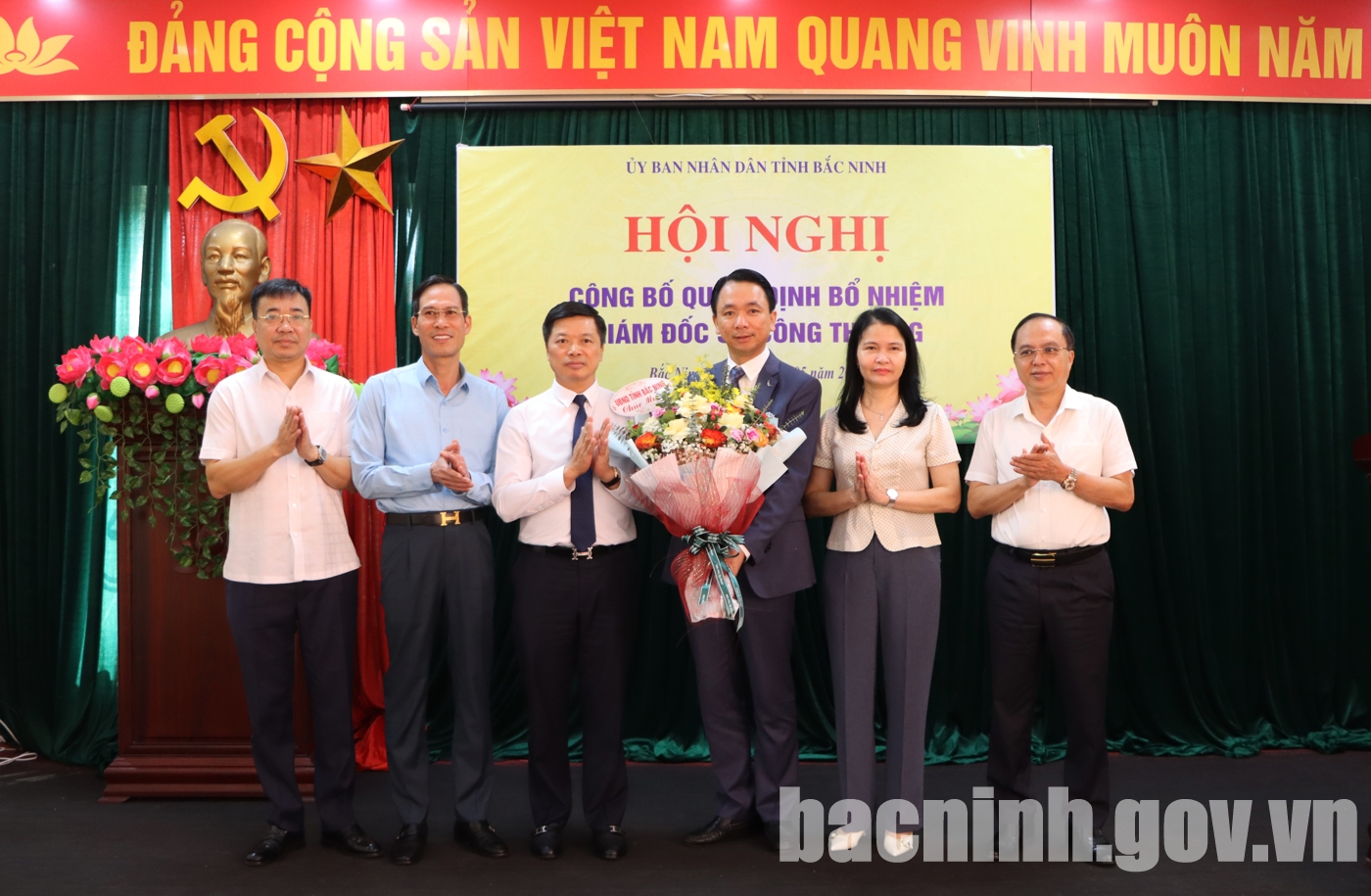 Công bố Quyết định bổ nhiệm Giám đốc Sở Công thương Bắc Ninh