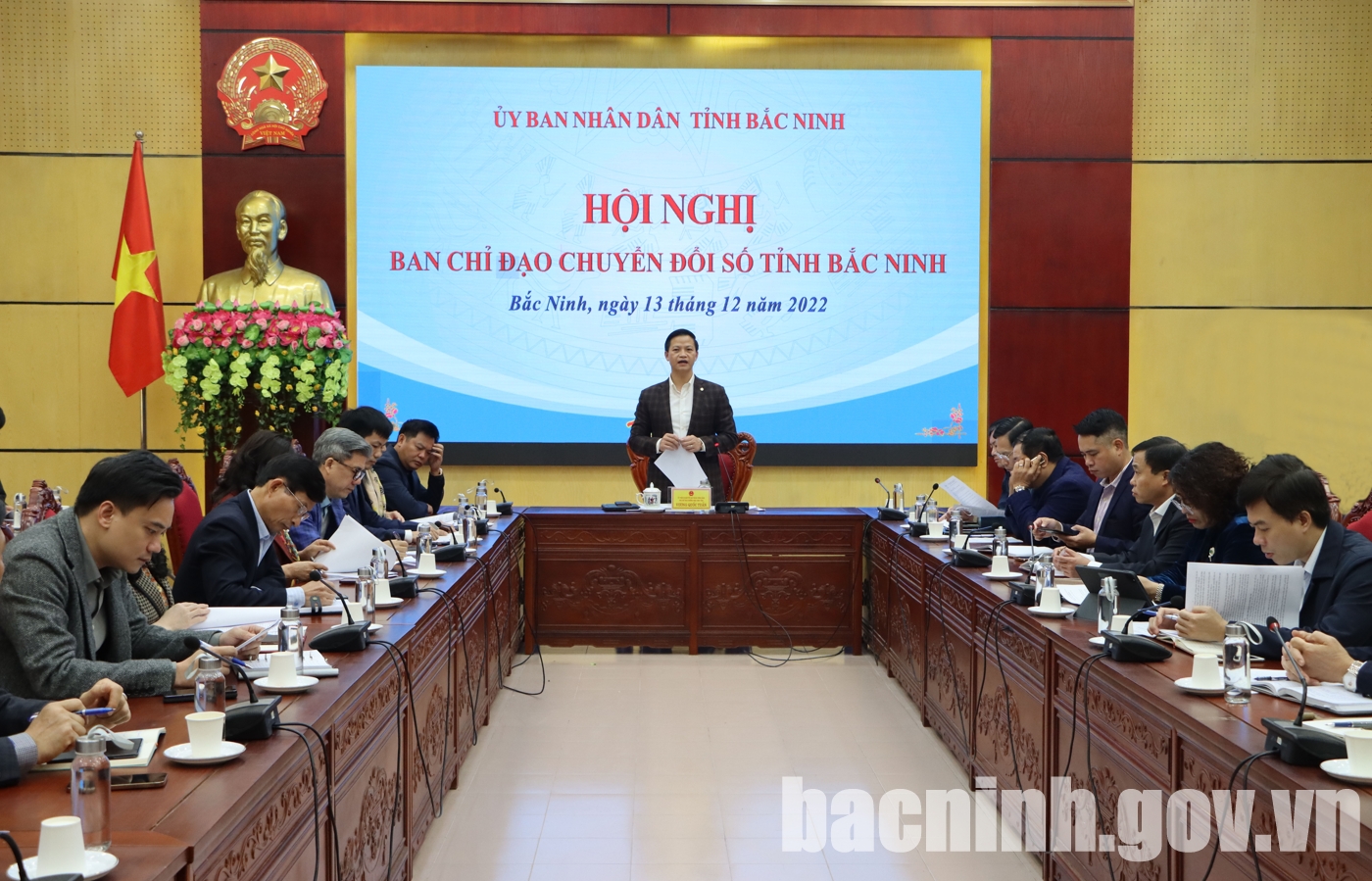 Họp Ban chỉ đạo chuyển số tỉnh Bắc Ninh