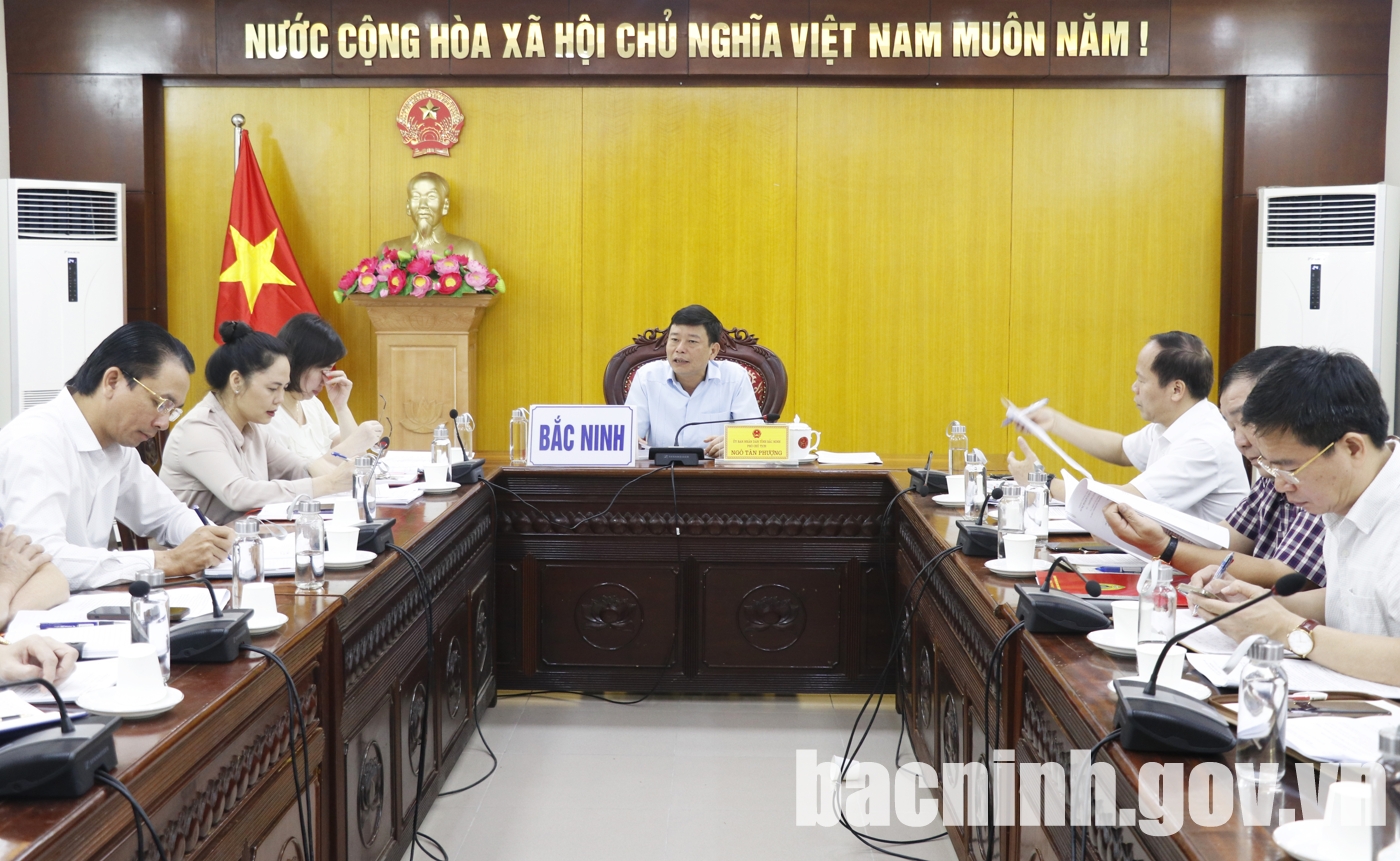 Tỉnh Bắc Ninh họp bàn tổ chức chương trình “Gặp gỡ Hàn Quốc khu vực Bắc Bộ năm 2023”