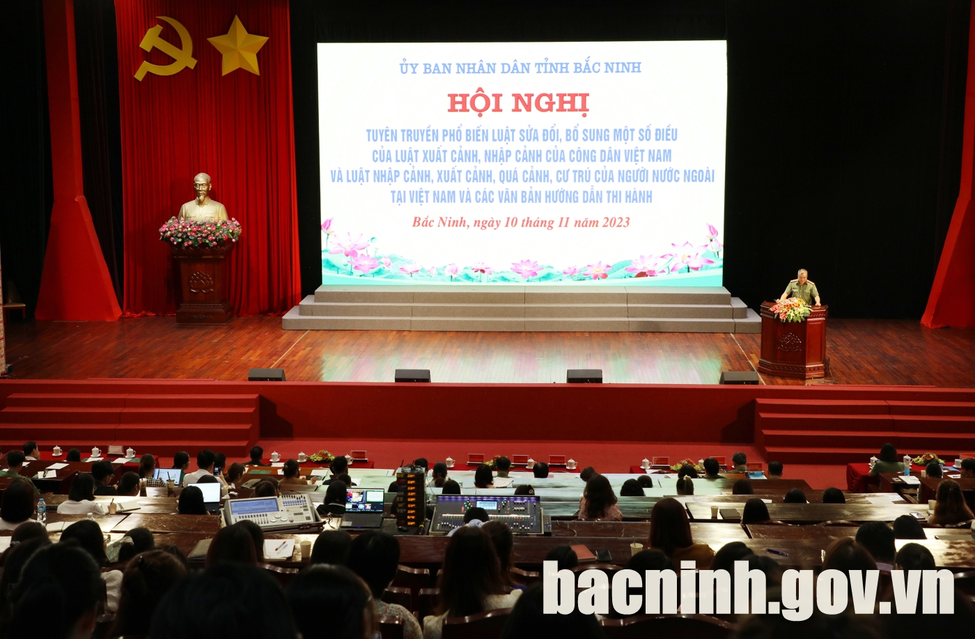 Hội nghị tuyên truyền, phố biến Luật sửa đổi bổ sung một số điều của Luật Xuất cảnh, nhập cảnh của công dân Việt Nam