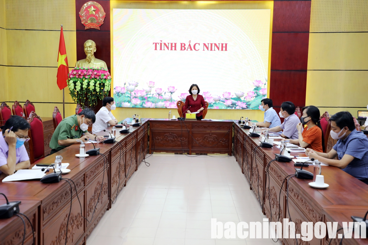 Phó thủ tướng họp trực tuyến với tỉnh Bắc Ninh về công tác phòng chống dịch Covid - 19