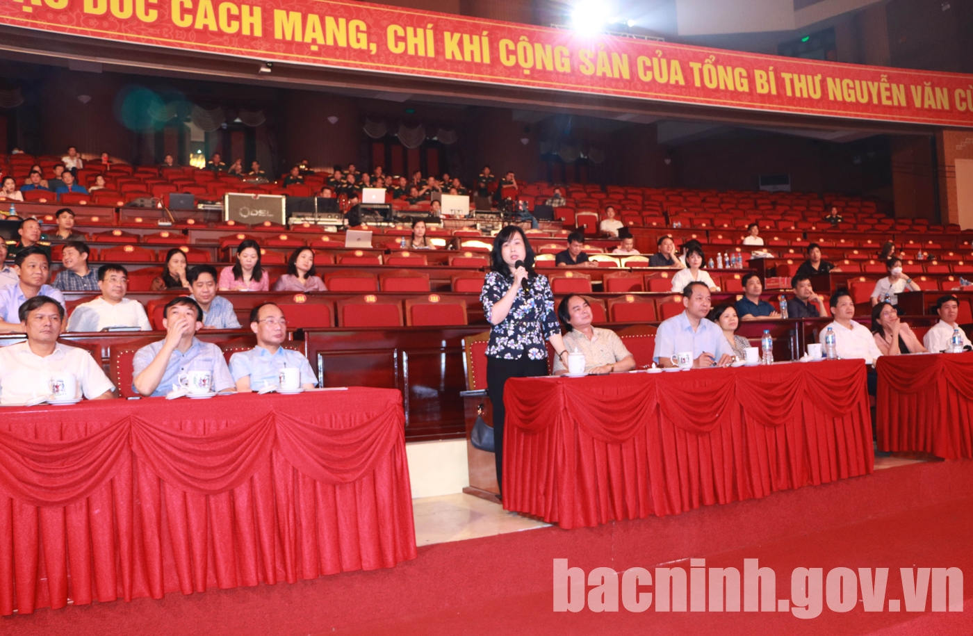 Tổng duyệt Chương trình Lễ kỷ niệm 110 năm Ngày sinh Tổng Bí thư Nguyễn Văn Cừ