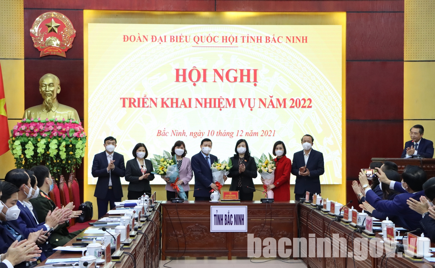 Đoàn Đại biểu Quốc hội tỉnh tổng kết công tác năm 2021
