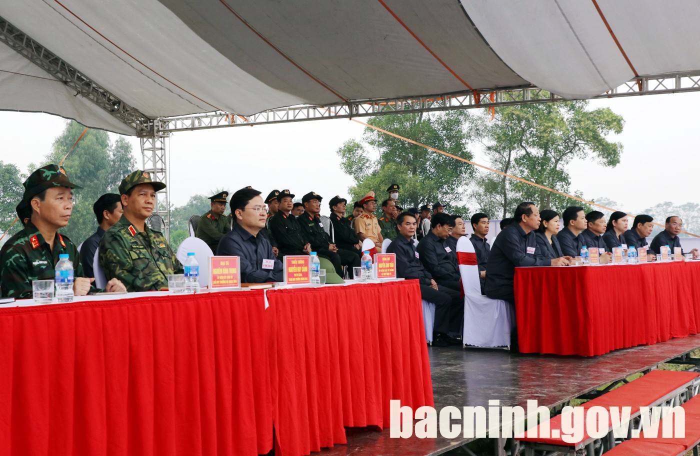 Tổng duyệt diễn tập khu vực phòng thủ tỉnh Bắc Ninh