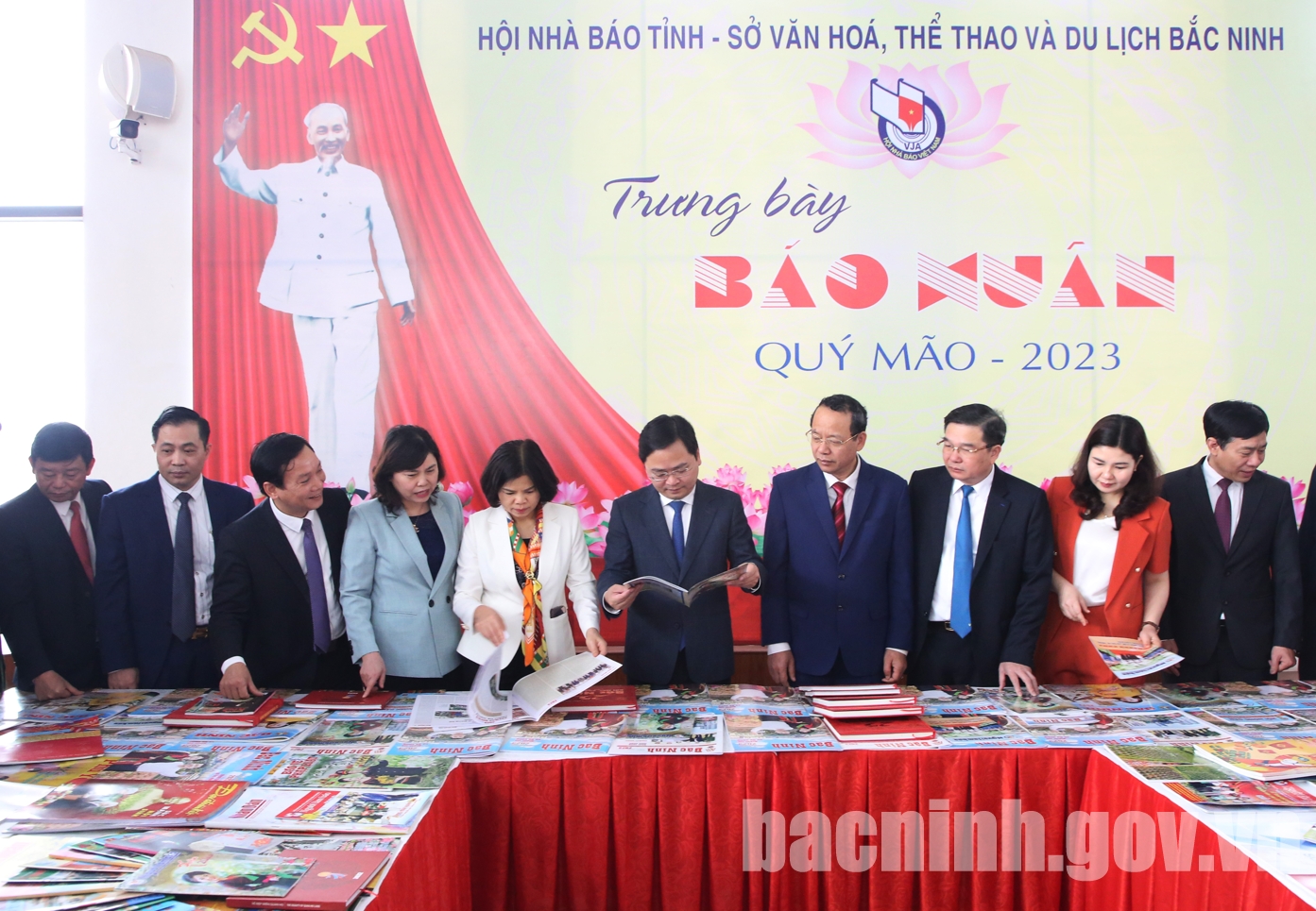 Khai mạc Hội báo Xuân Quý Mão tỉnh Bắc Ninh năm 2023