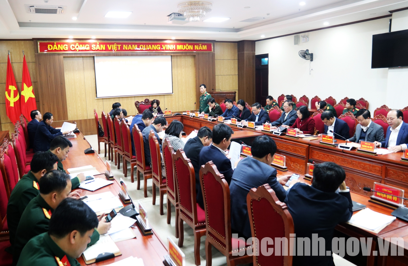 Hội đồng NVQS tỉnh Bắc Ninh triển khai công tác tuyển quân năm 2023