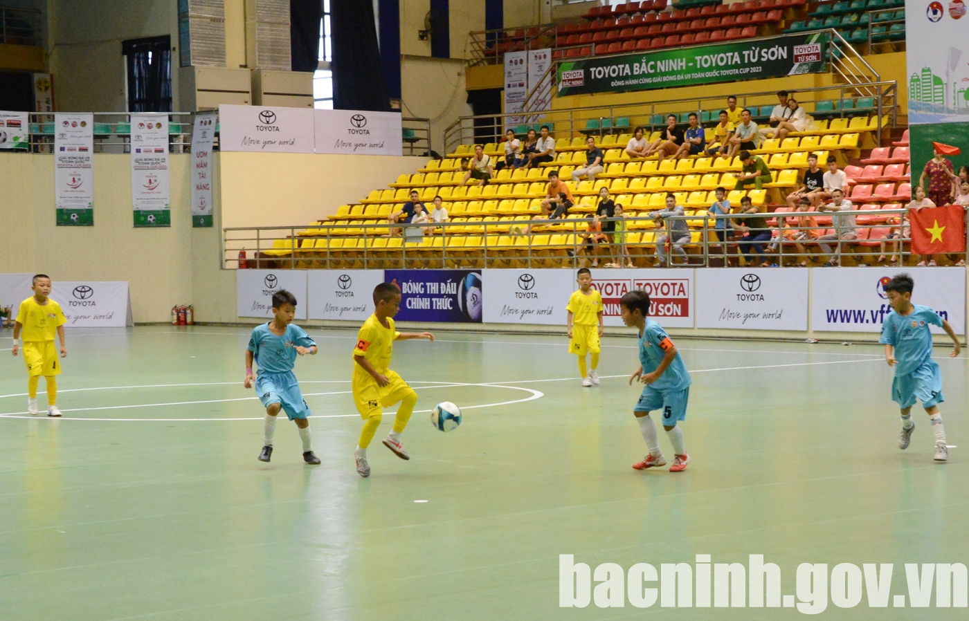 U9 Bắc Ninh hòa 1-1 trước đương kim vô địch U9 Sông Lam Nghệ An