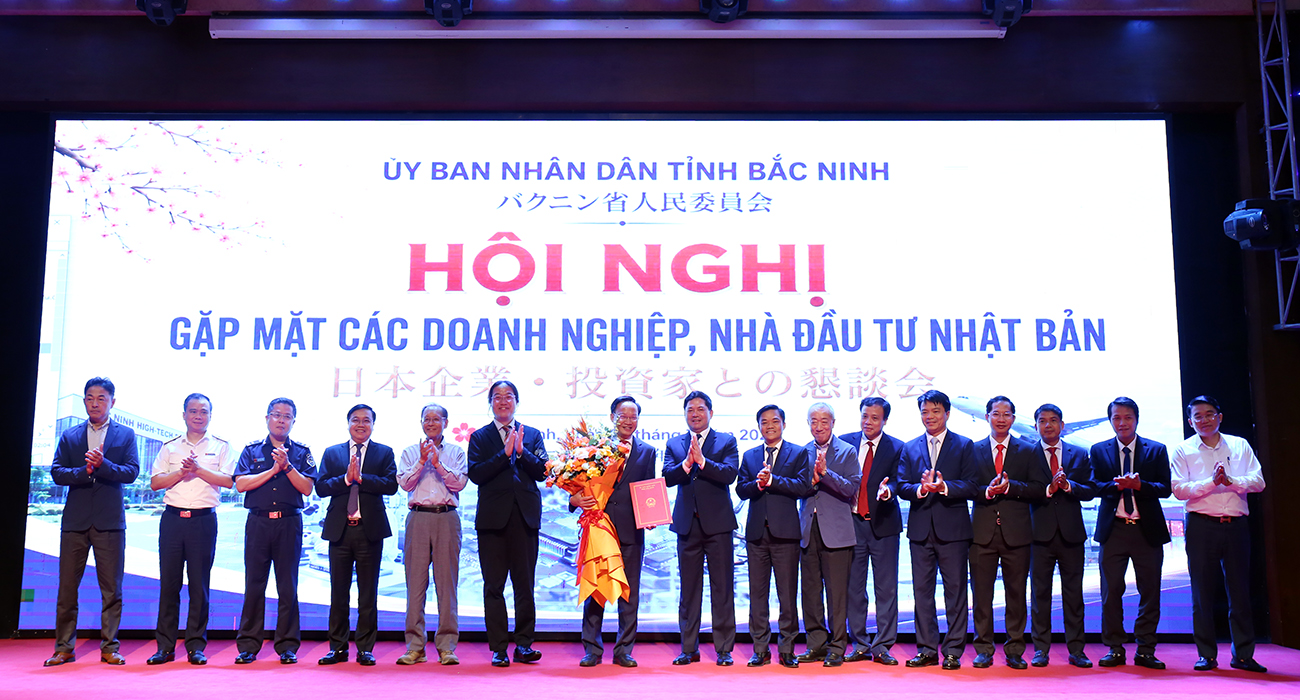 Bắc Ninh gặp mặt, đối thoại với các doanh nghiệp, nhà đầu tư Nhật Bản