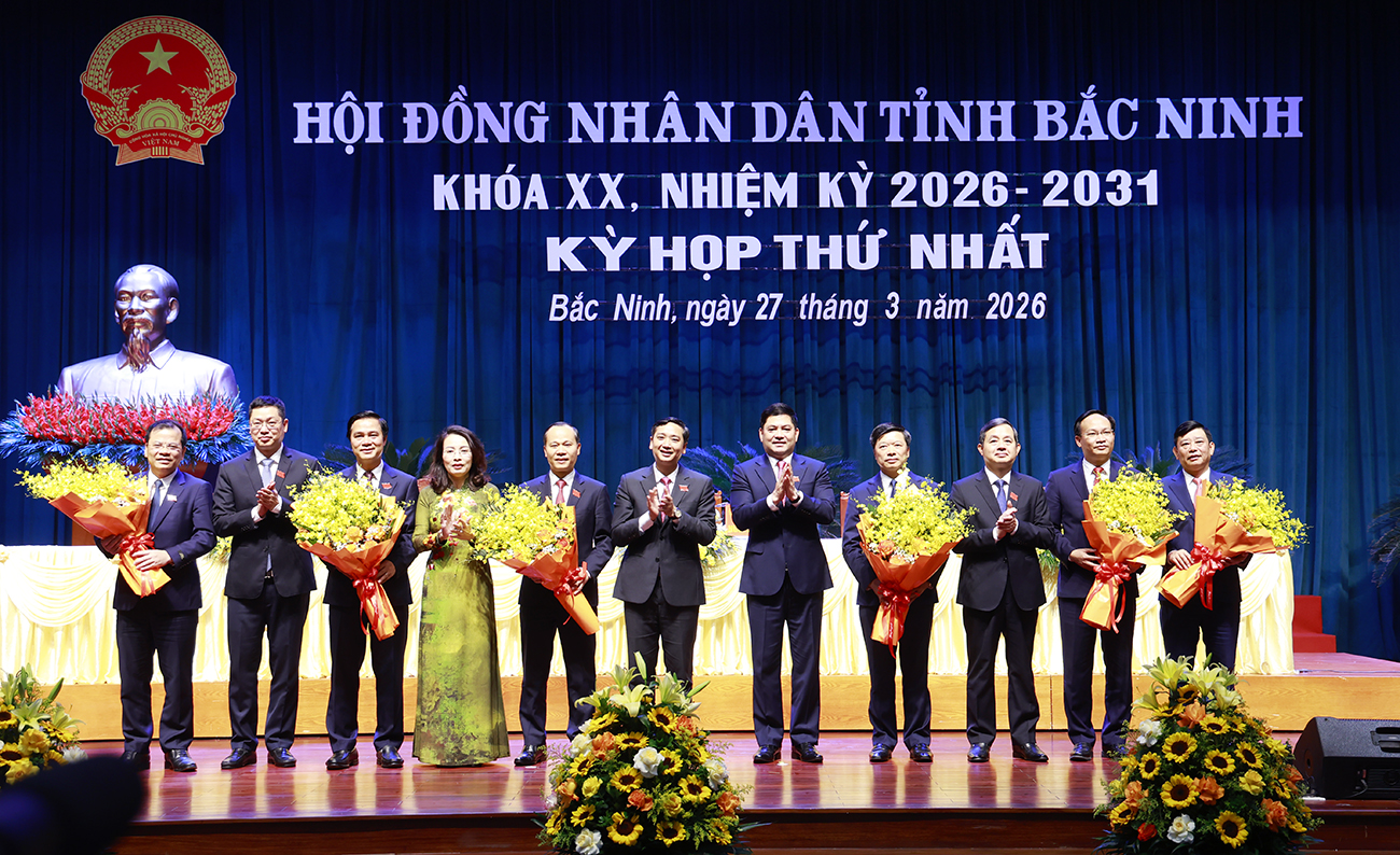 Kỳ họp thứ Nhất HĐND tỉnh Bắc Ninh khóa XX, nhiệm kỳ 2026 - 2031