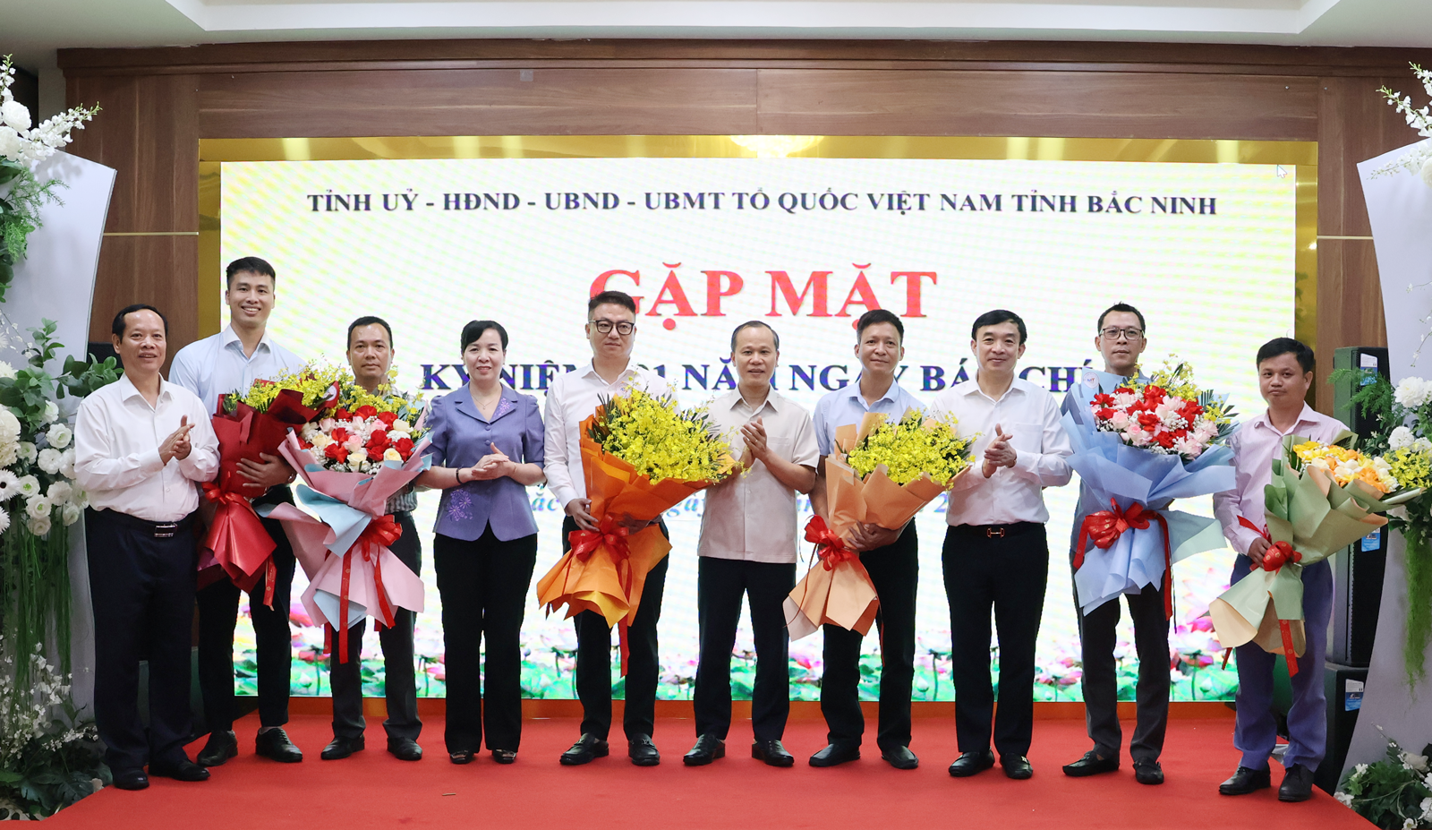 Tỉnh Bắc Ninh gặp mặt tri ân các nhà báo phóng viên nhân kỷ niệm 101 năm Ngày Báo chí Cách mạng Việt Nam