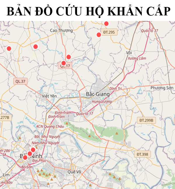 Bản đồ cứu hộ