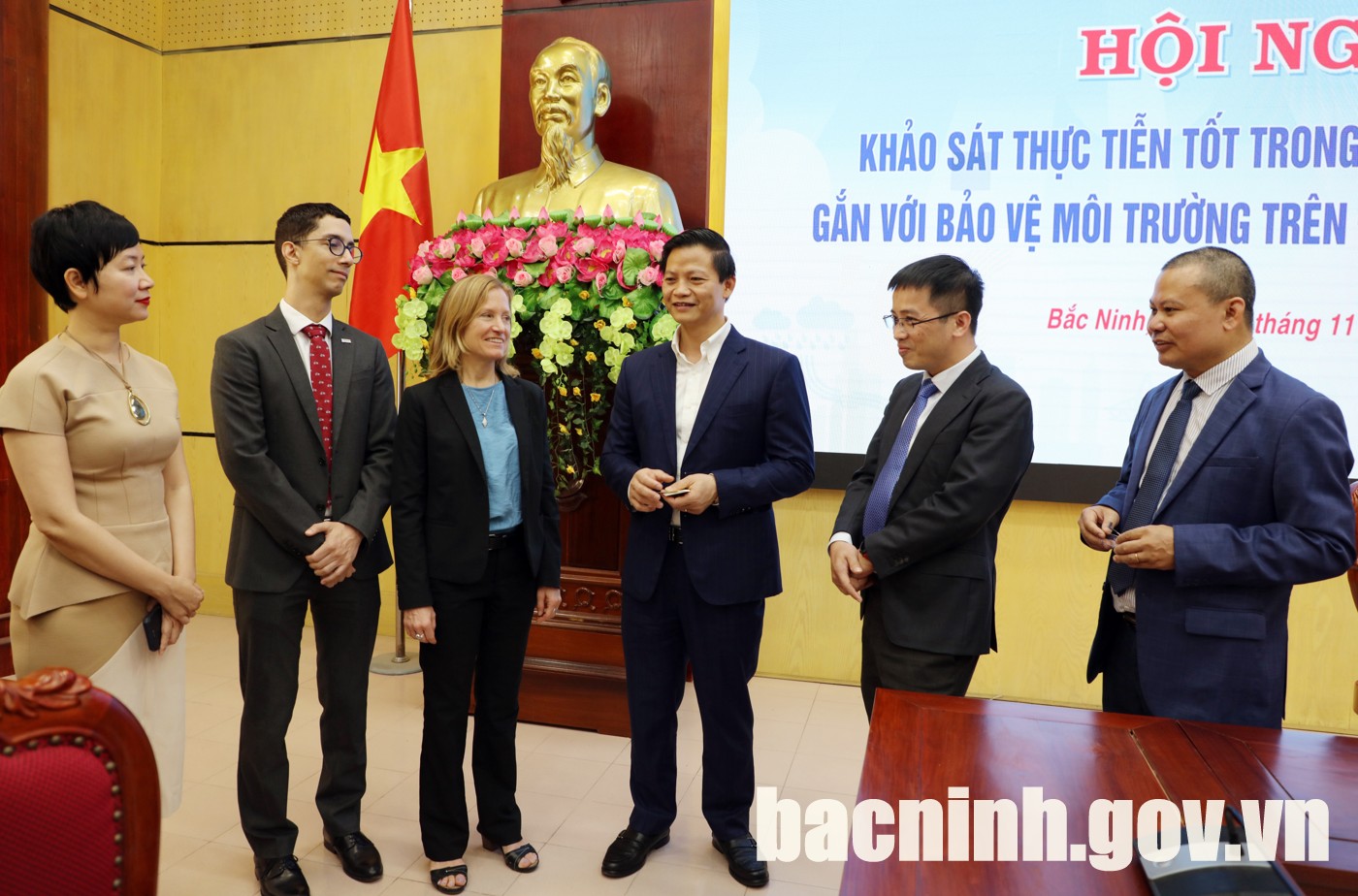 Vietnam Chamber of Commerce and Industry surveys in Bac Ninh
