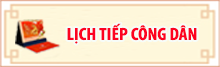 Lịch tiếp công dân