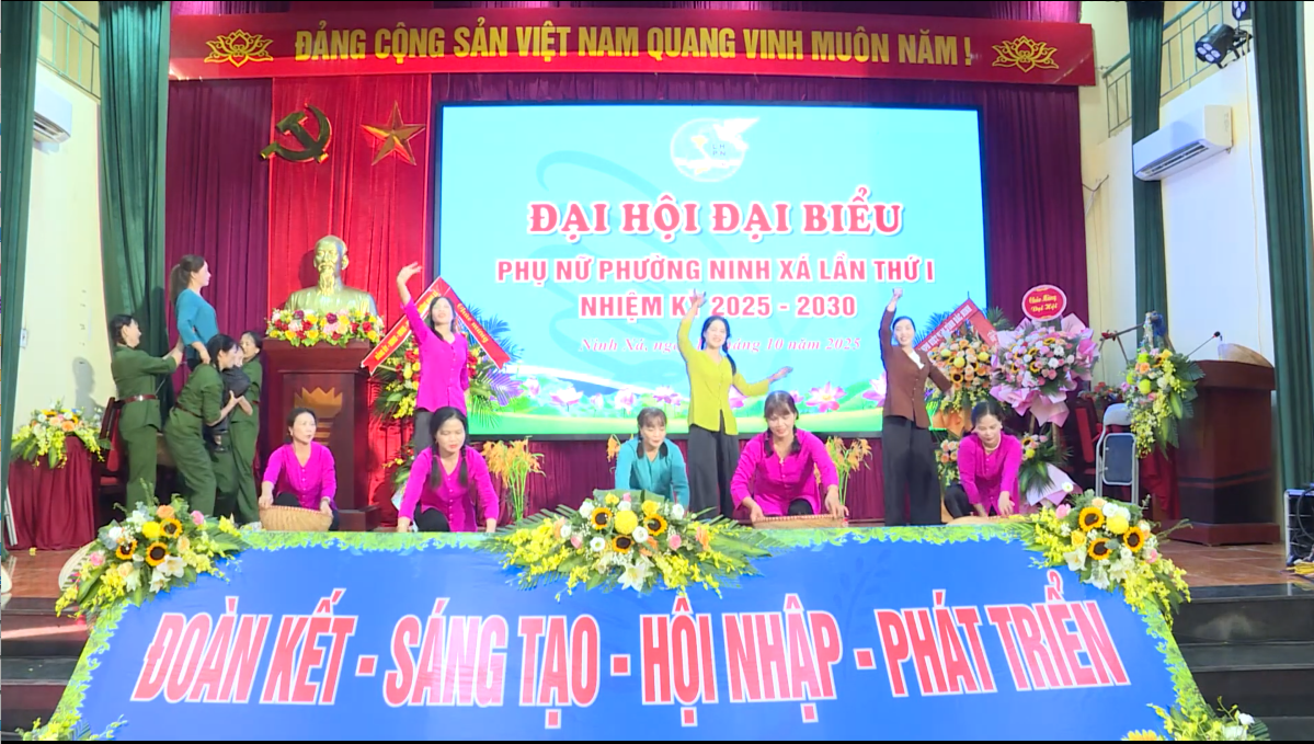 Đại hội Đại biểu Phụ nữ phường Ninh Xá lần thứ I, nhiệm kỳ 2025-2030.mp4