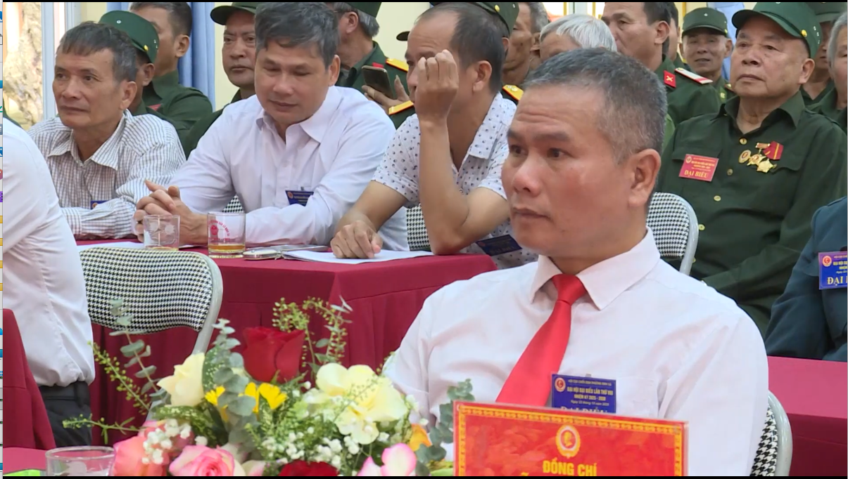Đại hội đại biểu hội cựu chiến binh phường Ninh Xá lần thứ I, nhiệm kỳ 2025-2030.mp4