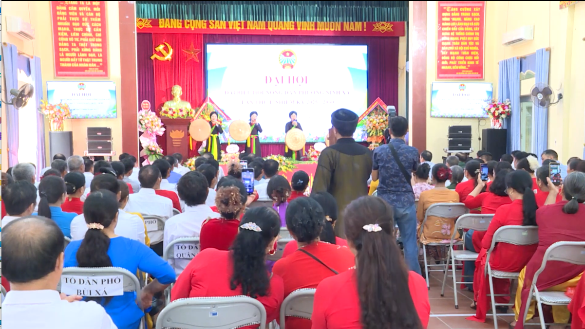 Đại hội đại biểu hội nông dân phường Ninh Xá khoá I, nhiệm kỳ 2025-2030.mp4